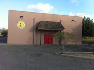 The front view if karate dojo