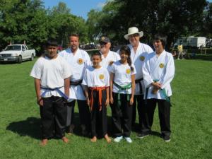 Youth members Karate
